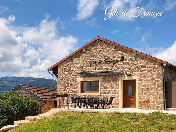 Gîte pour 8 personnes, avec Terrasse et Jardin