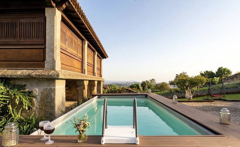 Casa de férias para 7 pessoas, com Varanda e Jardim em Barcelos
