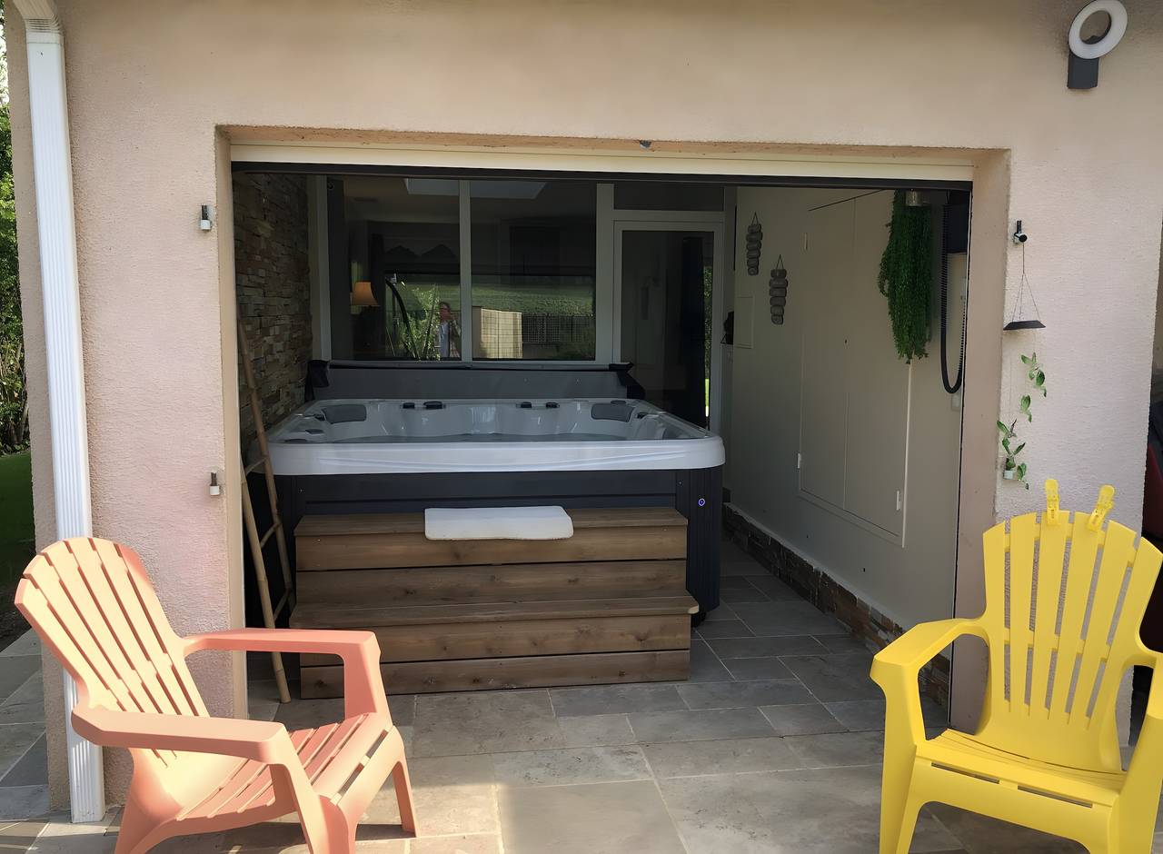 Casa de vacaciones 'Gîte de Gabi' con terraza privada, Wi-Fi y aire acondicionado in Tarn y Garona