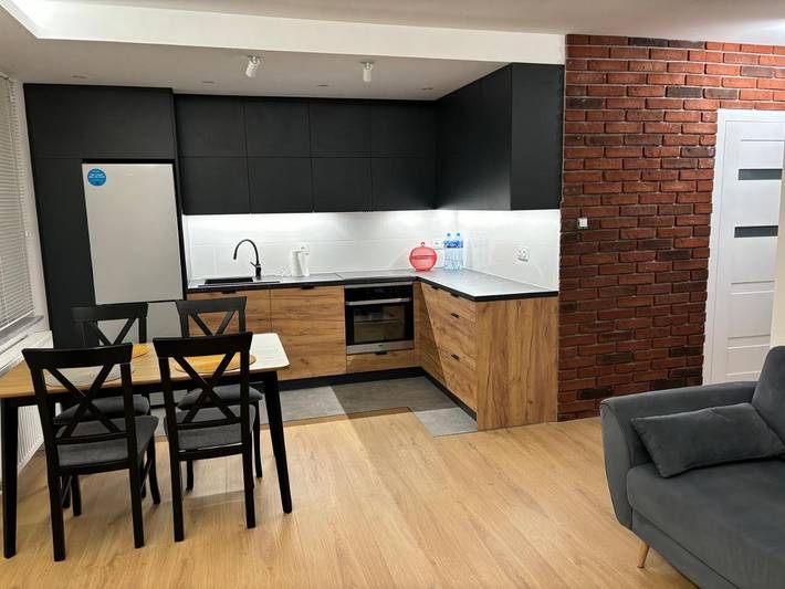 Apartament wakacyjny dla 4 osób, z Balkon i Taras oraz Widok w Pruszcz Gdański