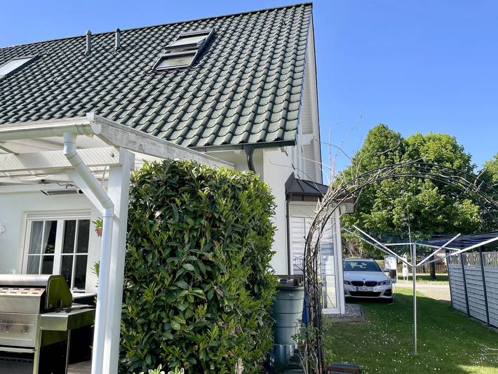 Ferienhaus für 7 Personen, mit Garten