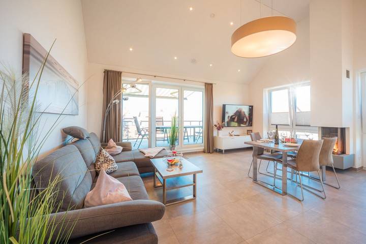 Ferienwohnung für 4 Personen, mit Balkon und Sauna in Dangast