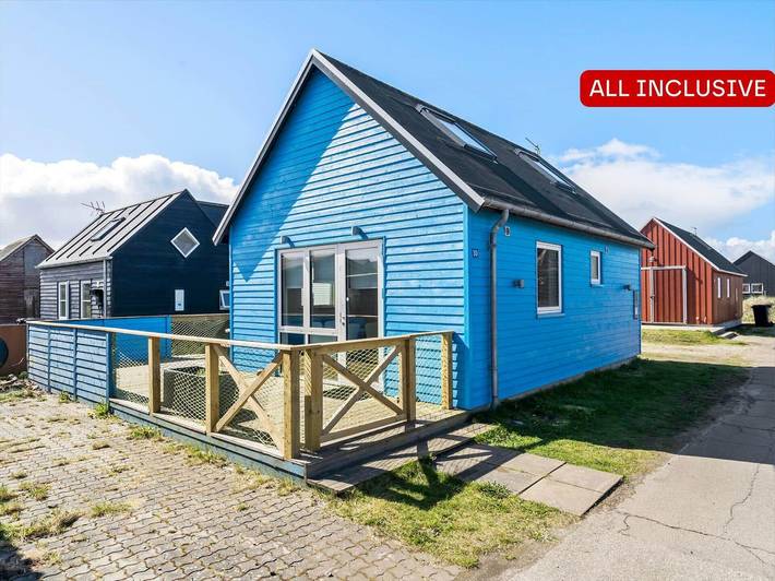 Ferienhaus für 4 Personen, mit Terrasse am Ringkøbing Fjord