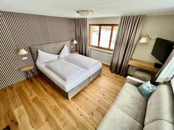 B&B für 2 Personen, mit Sauna und Ausblick sowie Garten am Arlberg