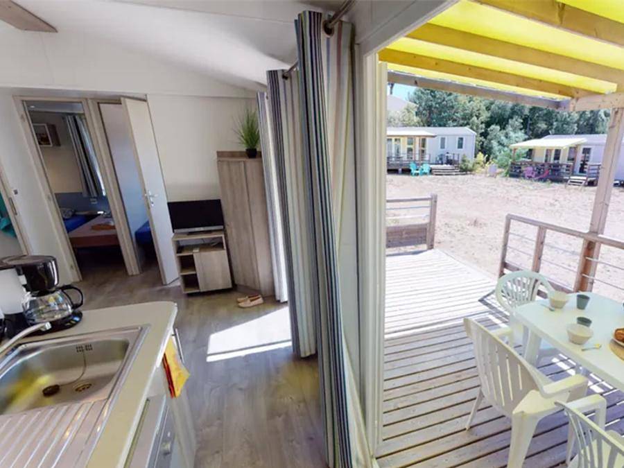 Campasun Les Hautes Prairies - Mobile home 6 persons - Provence - 32m² - 3 bedrooms in Lourmarin, Parc naturel régional du Luberon