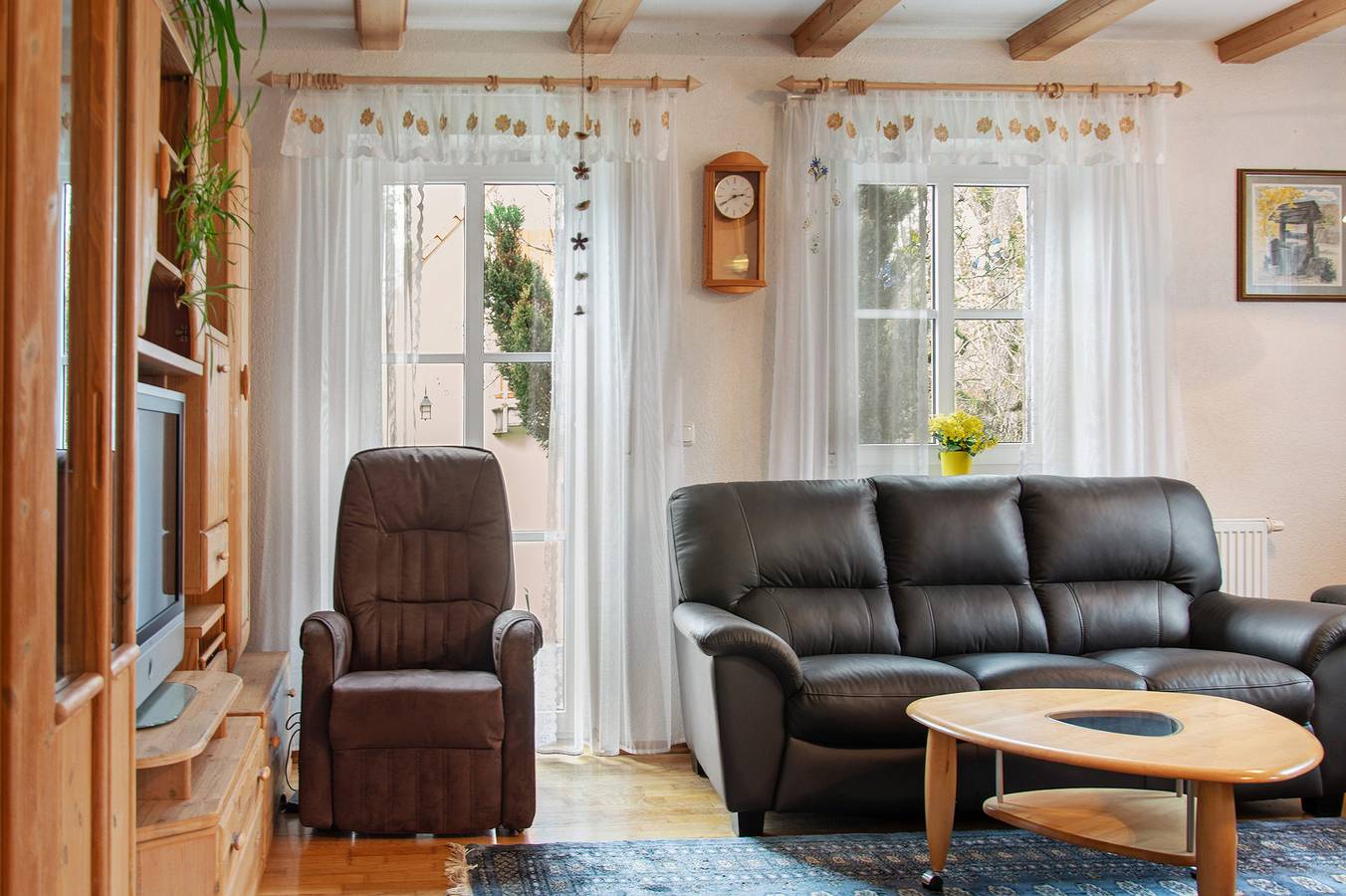 Ferienhaus 'Blumenstock' mit privater Terrasse, privatem Garten und Wi-Fi in Steinsfeld, Taubertal