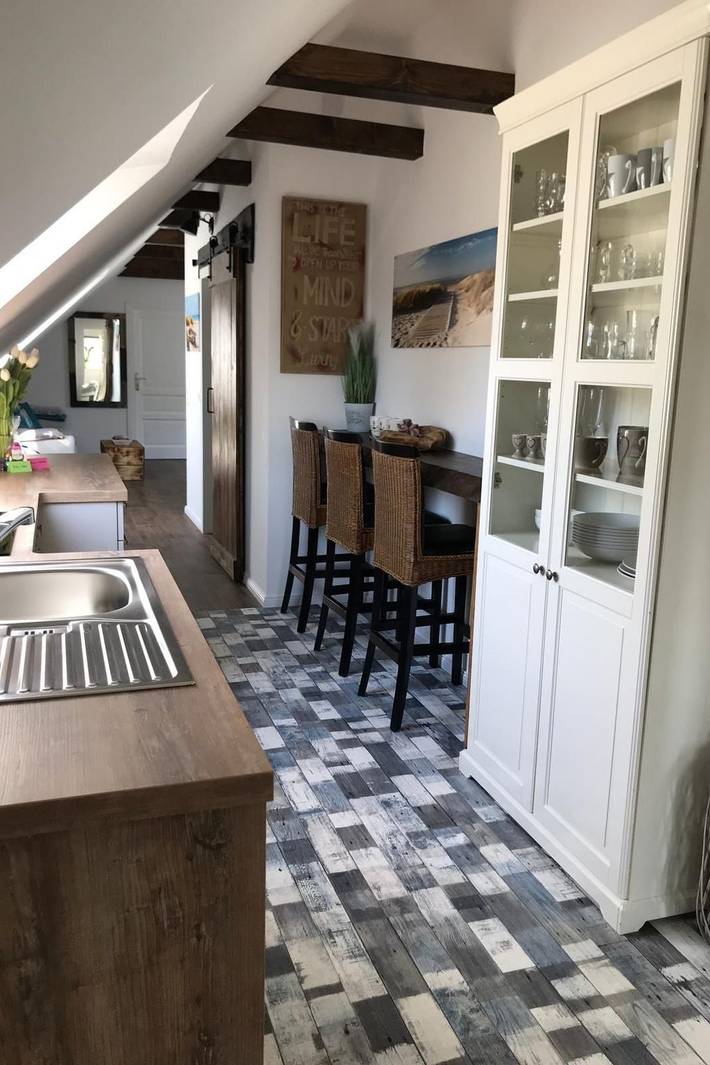 Ferienwohnung für 3 Personen, mit Terrasse und Garten, mit Haustier in Norddeich (Schleswig-Holstein)