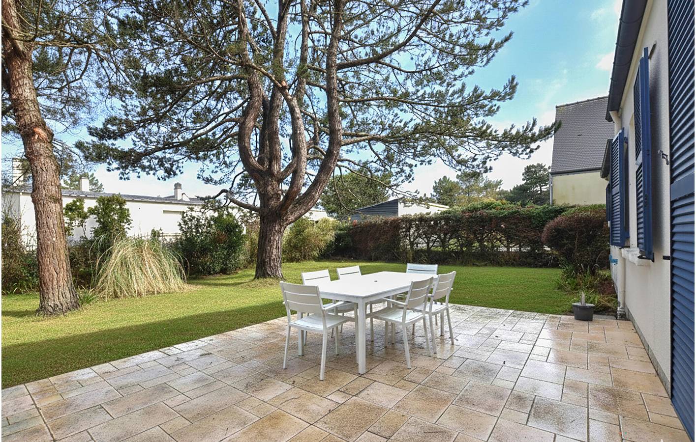 Acogedor apartamento con jardín, WiFi, TV y aparcamiento, a 600 m de la playa. in Saint-Germain-sur-Ay, Coutances y alrededores