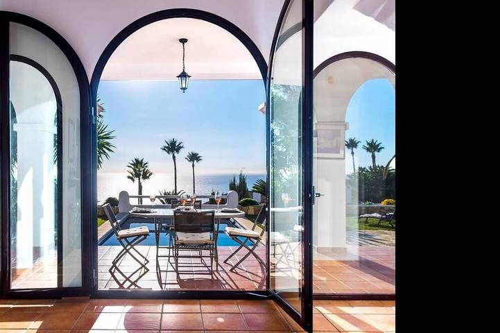 Casa de vacaciones para 6 personas, con jardín y balcón en Atlanterra