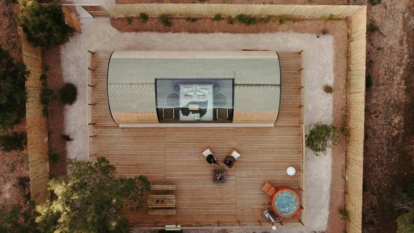 Chalet para 2 personas, con Balcón y Jacuzzi además de Terraza y Jardín en Provincia de Murcia - 4