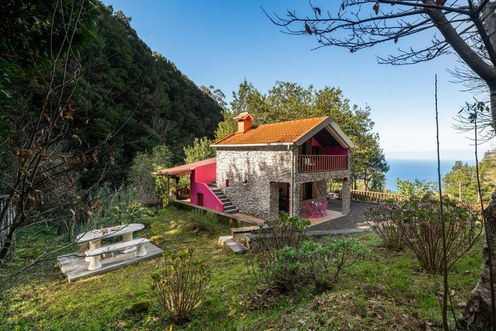 Chalet para 3 pessoas, com Varanda e Jardim em Madeira