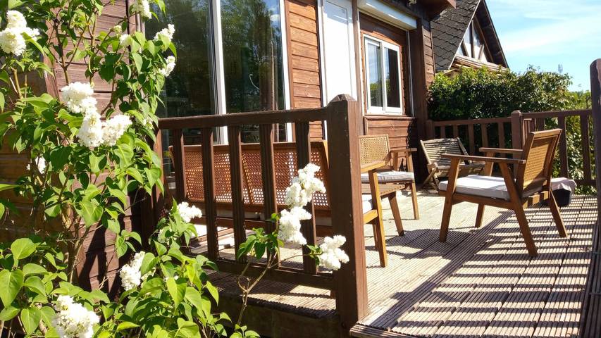 Maison de vacances pour 4 personnes, avec jardin, animaux acceptés