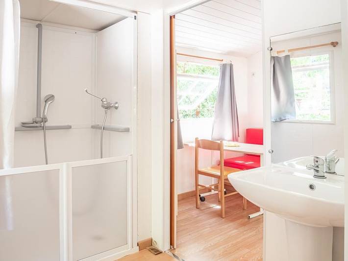 Camping La Chapelette - Mobilheim 2 personen - Pmr in Saint-Martin-de-Crau, Mittelmeerküste (Frankreich)
