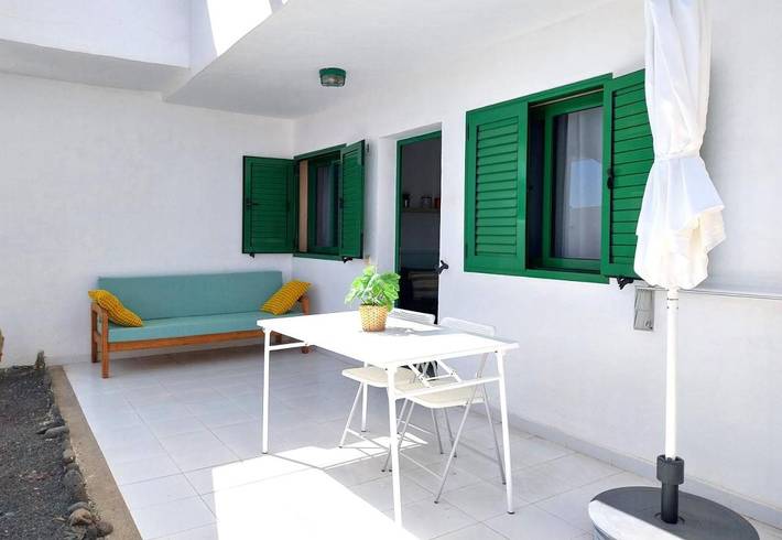 Apartamento para 3 personas, con vistas y jardín en Los Lagos