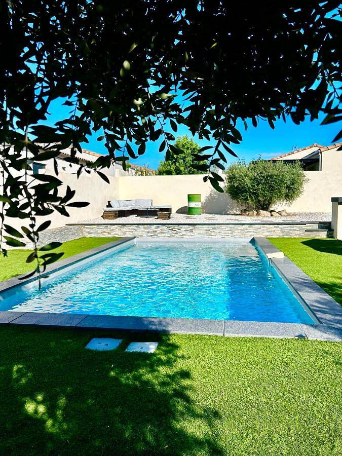 Maison de vacances pour 6 personnes, avec jardin et piscine