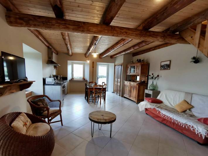 Gîte pour 6 personnes, avec Jardin