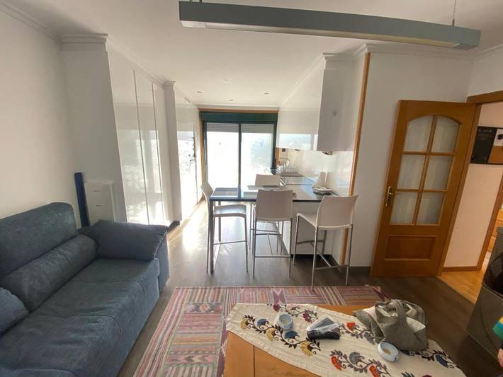 Gîte pour 7 personnes, avec vue et balcon dans Combarro
