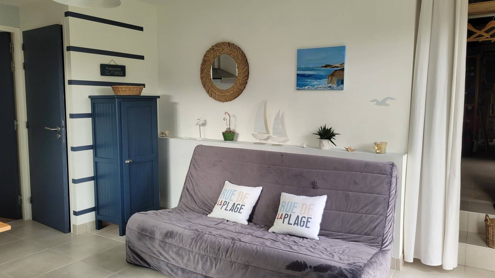 Au calme, à 200 m des commerces et 3 min des plages in Fouesnant, Région de Quimper