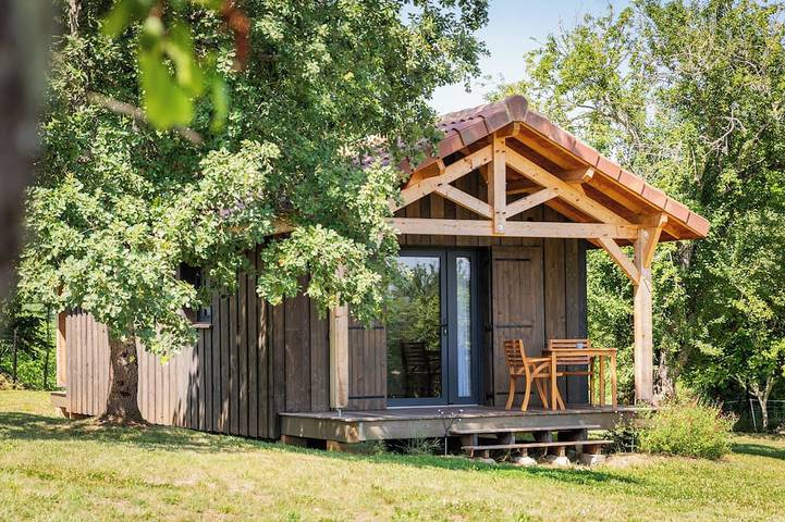 Maison de vacances pour 2 personnes, avec terrasse et jardin à Le Buisson-de-Cadouin