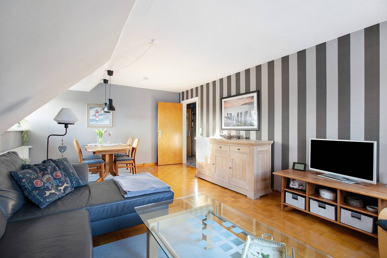 Ganze Wohnung, Ferienwohnung Nordmeer" mit Gemeinschaftsgarten, Balkon und Wlan in Kappeln, Kappeln & Umgebung