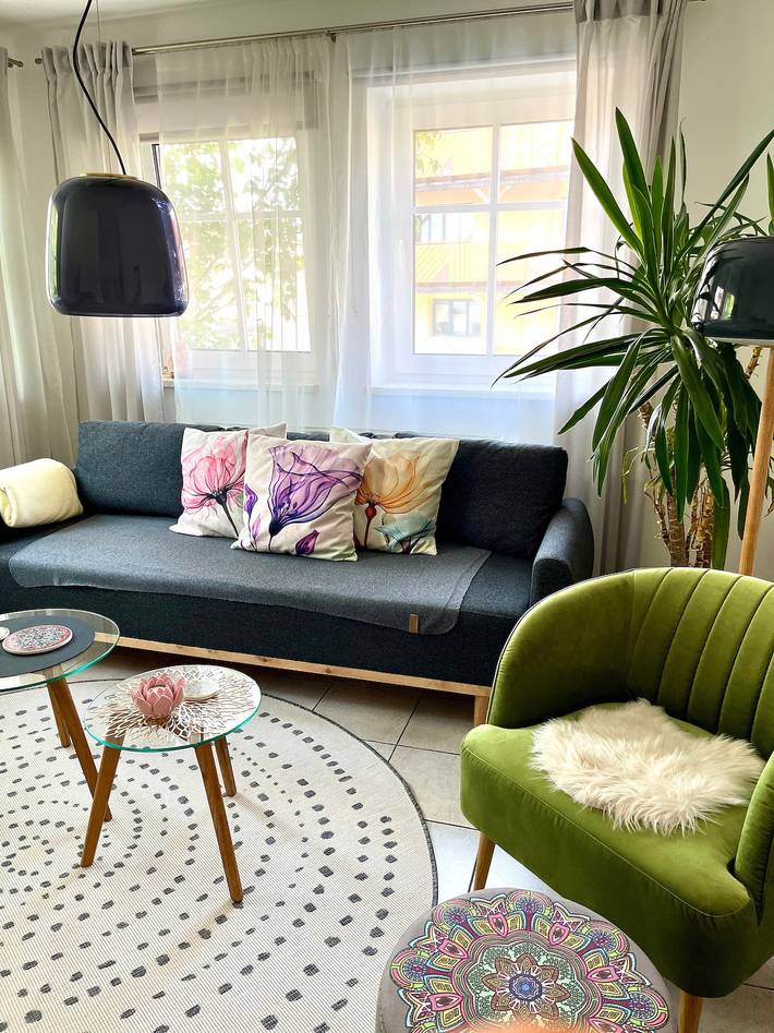 Ferienwohnung für 3 Personen, mit Balkon in Bastheim, Biosphärenreservat Rhön