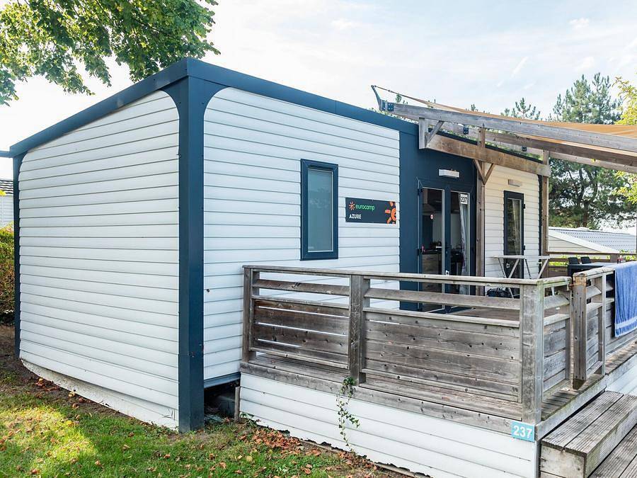 Camping la Vallée - Mobilheim 4 personen - Mobilheim | Premium Azure | 2 Zi. | 4 Pers. | Erhöhte Terrasse | Klim. in Saint-Sauveur-de-la-Mer, Lisieux und Umgebung