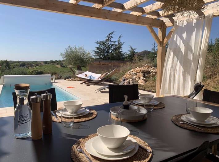 Location de vacances pour 4 personnes, avec piscine et terrasse en Ardèche - 3