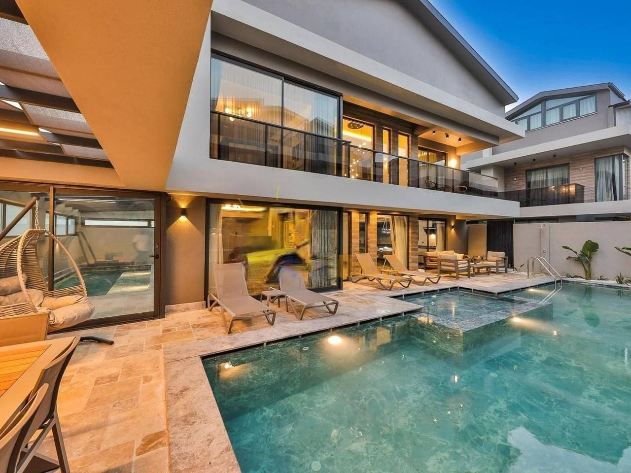 Casa de vacaciones para 8 personas con balcón in Fethiye, Muğla