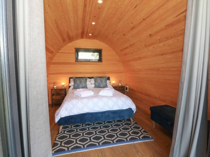 Hütte für 2 Personen mit Garten in Shropshire