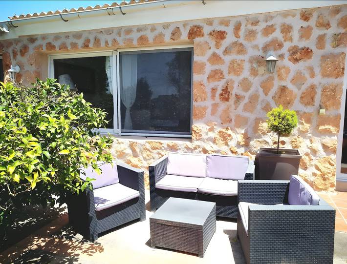 Casa de férias 'Son Blau' com piscina privada e vistas para a montanha in Llucmajor, Majorca (Sul)