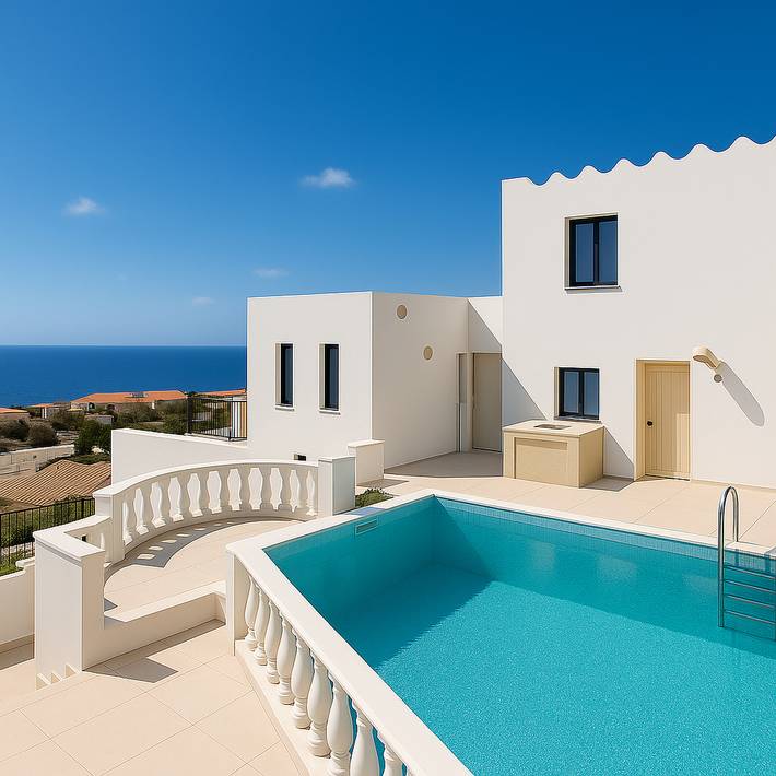 Appartement voor 5 personen, with Terras and Tuin as well as Zwembad in Koutouloufari
