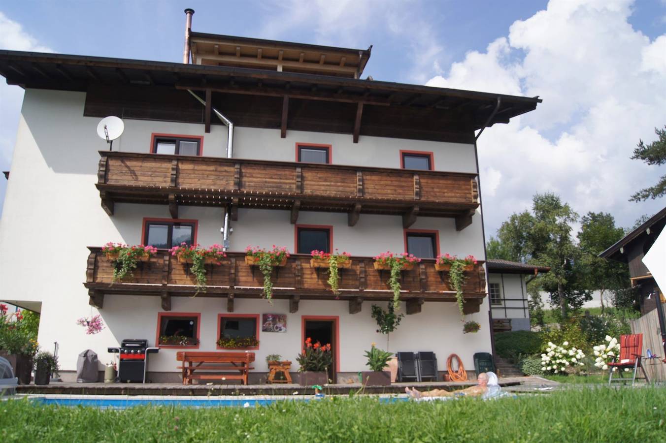 Geheel vakantieappartement, Appartement, toilet en bad/douche gescheiden, 2 slaapkamers in Söll, Kaisergebirge