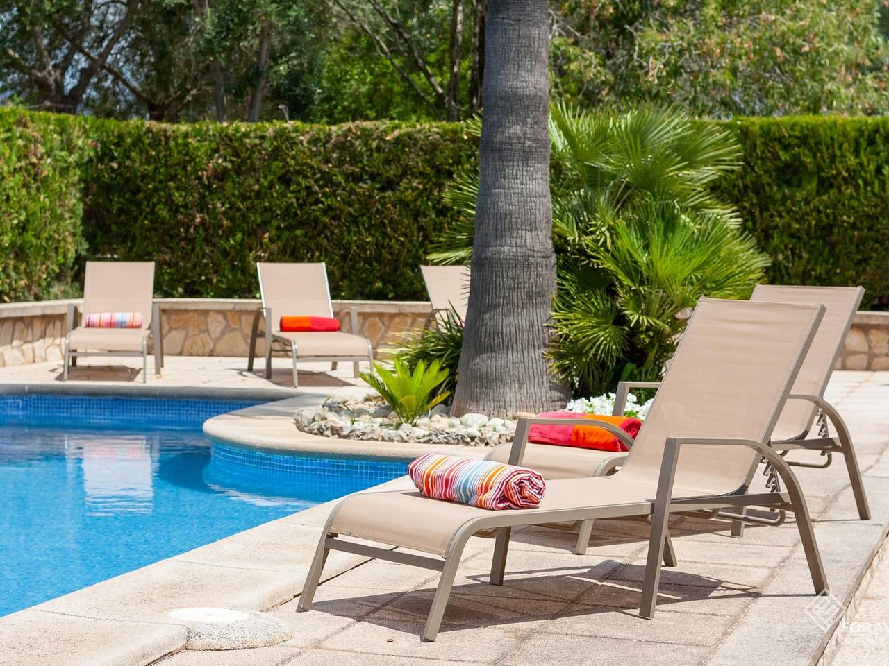 Es Pou de Biniamar - Schöne Villa mit Pool in Selva in Lloseta, Mallorca Inselmitte