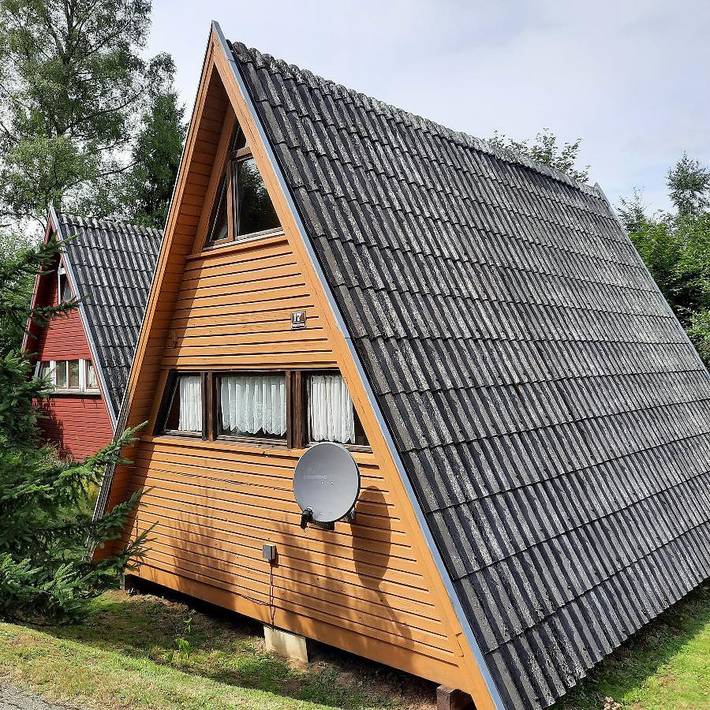 Ganze Wohnung, Ferienhaus Toso - Nurdach-Ferienhaus Toso für 5 Personen in Freyung, Ostbayern