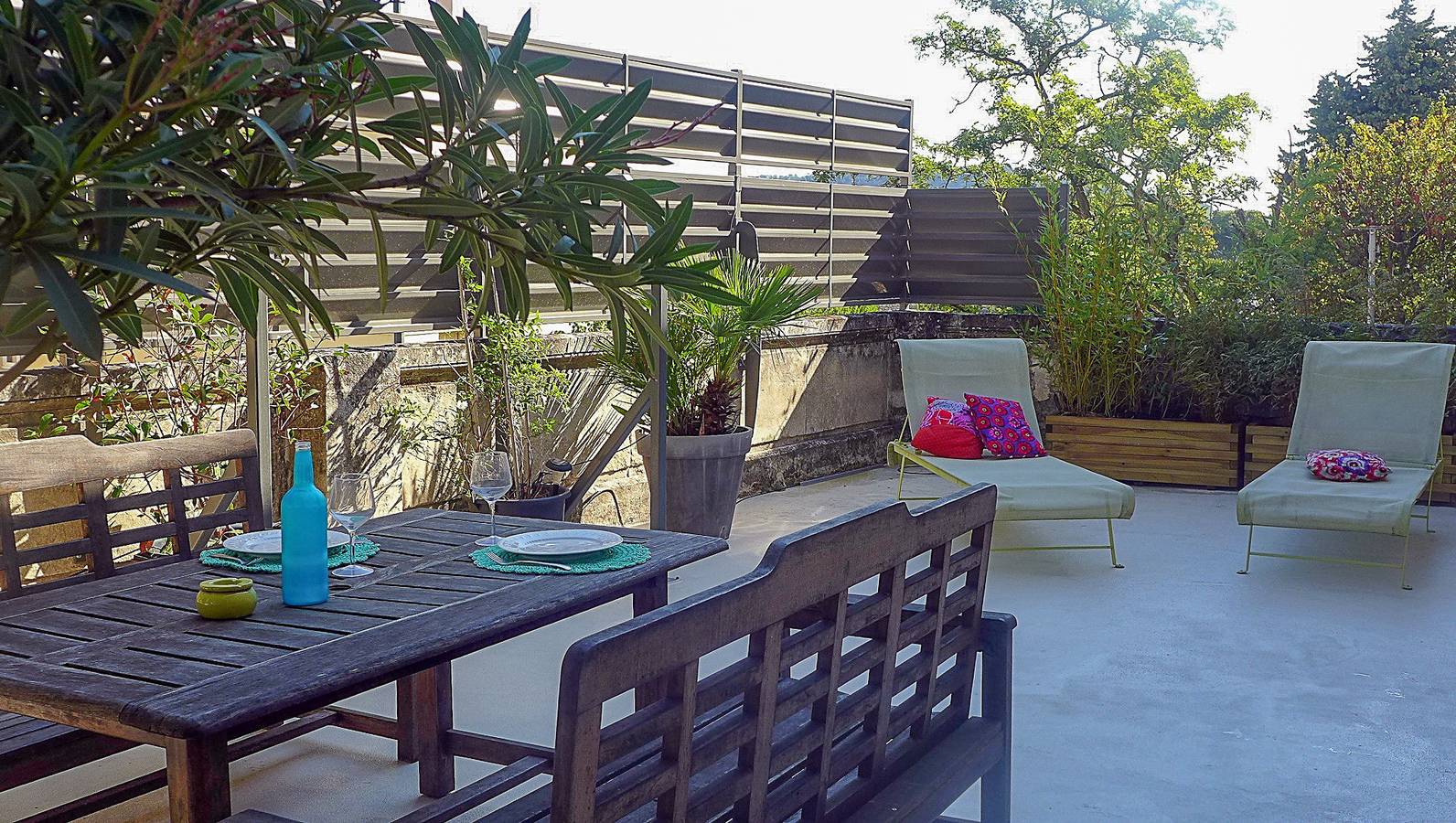 Apartamento entero, Appartement cœur village • Terrasse 50 m² in Saint-Paul-Trois-Châteaux, Región de Nyons