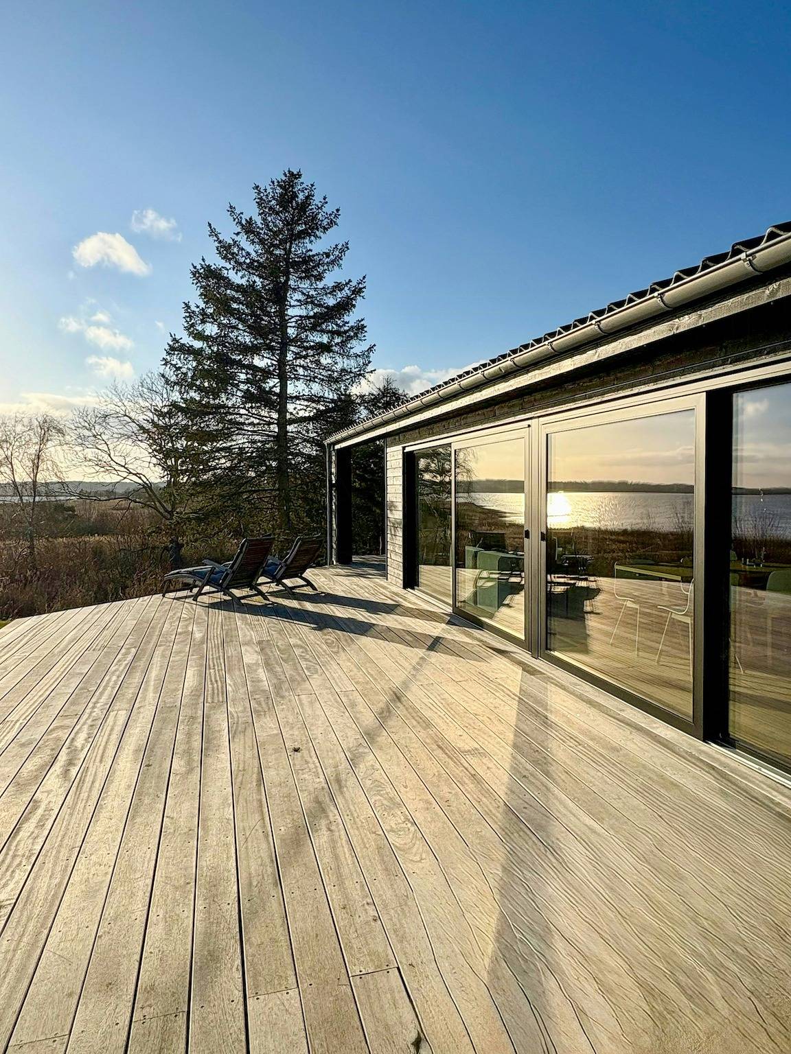 Idyllisk og moderne hus med udsigt over Lammefjord in Vig, Nordwestseeland