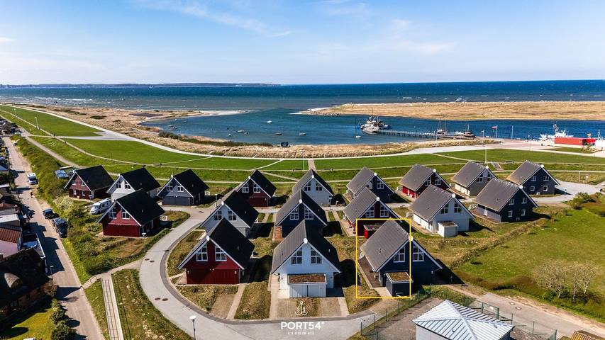 Ferienhaus mit meerblick für 4 Personen, mit Balkon und Terrasse sowie Garten und Sauna an der Kieler Bucht - 2
