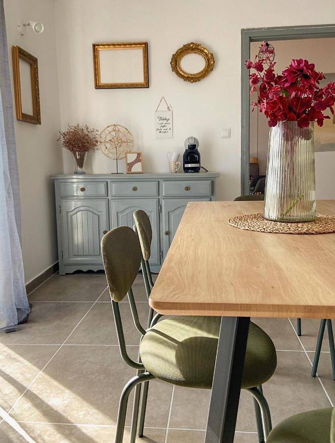 Ferienwohnung für 6 Personen, mit Garten und Ausblick