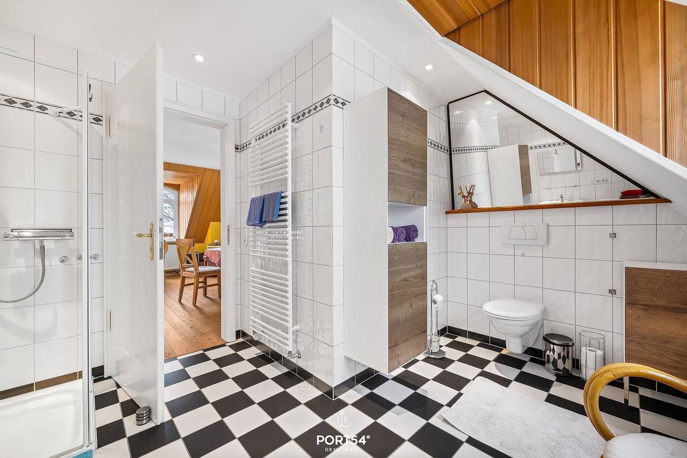 Ganze Wohnung, Ferienwohnung Friesenhus Fernsicht – Ruhiger Rückzugsort naturnah am Meer, 1 Og in Büsumer Deichhausen, Nordseeküste