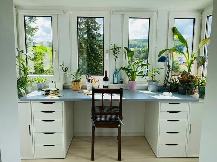 Ferienwohnung für 6 Personen, mit Balkon und Terrasse sowie Garten und Ausblick in Löhnberg