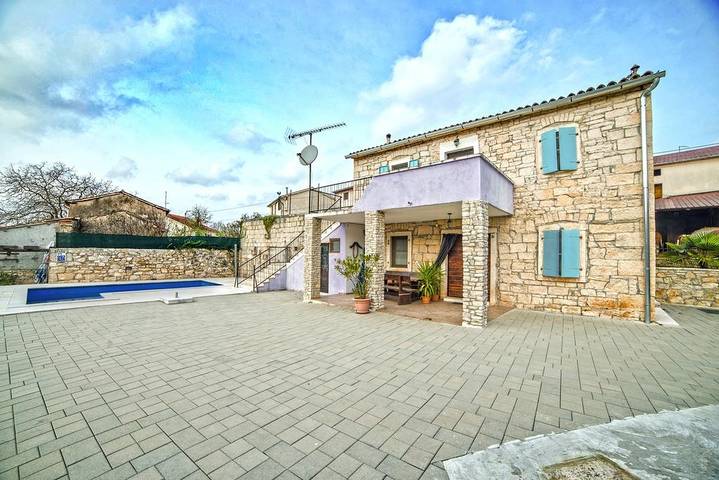 Ferienhaus für 5 Personen, mit Balkon/Terrasse und Pool, mit Haustier in Istrien - 3