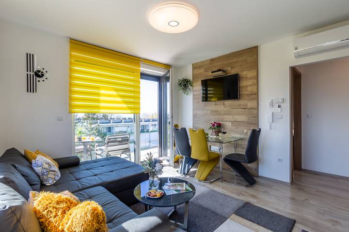 Ferienwohnung für 6 Personen, mit Balkon und Seeblick sowie Pool, mit Haustier in Ungarn - 4