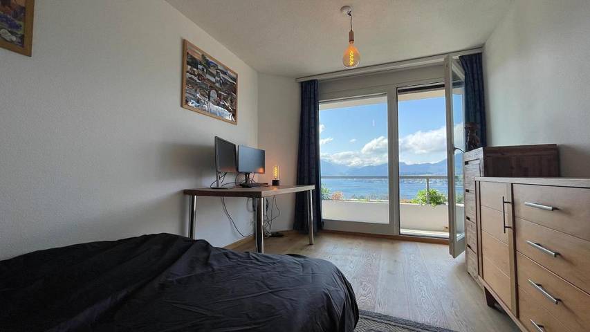 Ferienwohnung für 2 Personen, mit Balkon und Terrasse sowie Garten und Seeblick in Luzern - 3