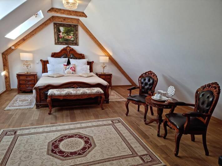 Maison d’hôte pour 3 personnes, avec vue et jardin à Sibiu