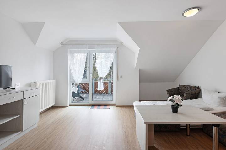 Geheel appartement, Appartement 36, gratis Dreiweltencard en balkon – op 2 min lopen van Solemar in Bad Dürrheim, Central Black Forest