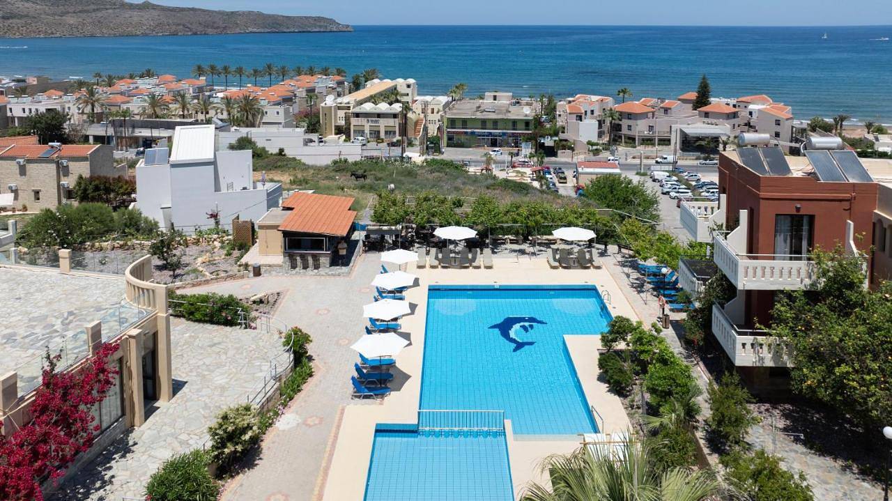 Ekavi Apartments in Kato Stalos, Agia Marina