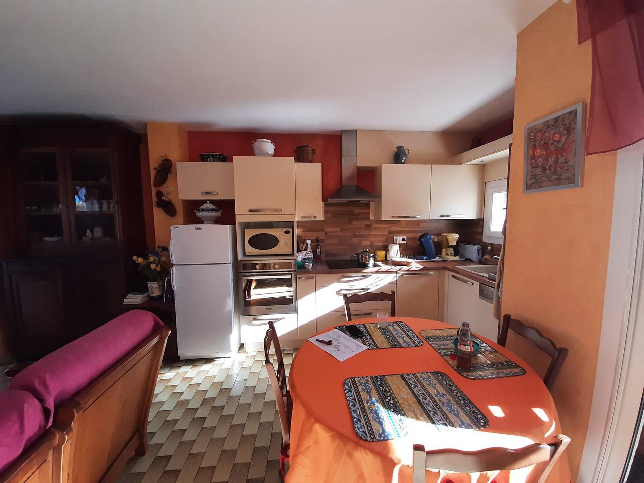4-Personen-Pavillon 50m vom Strand mit umzäuntem Garten und Privatparkplatz in Valras-Plage, Mittelmeerküste (Frankreich)