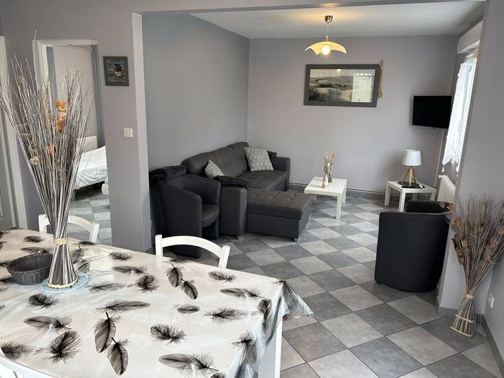 Gîte pour 4 personnes, avec jardin et terrasse dans Plage de la Digue Jules Noiret - 4