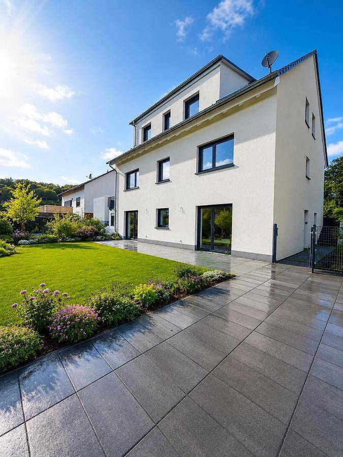 Ferienwohnung für 10 Personen, mit Balkon und Whirlpool sowie Terrasse und Garten in Schlangenbad