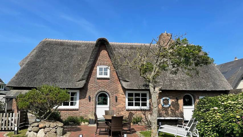 Chalet für 6 Personen, mit Terrasse und Sauna, mit Haustier auf Sylt